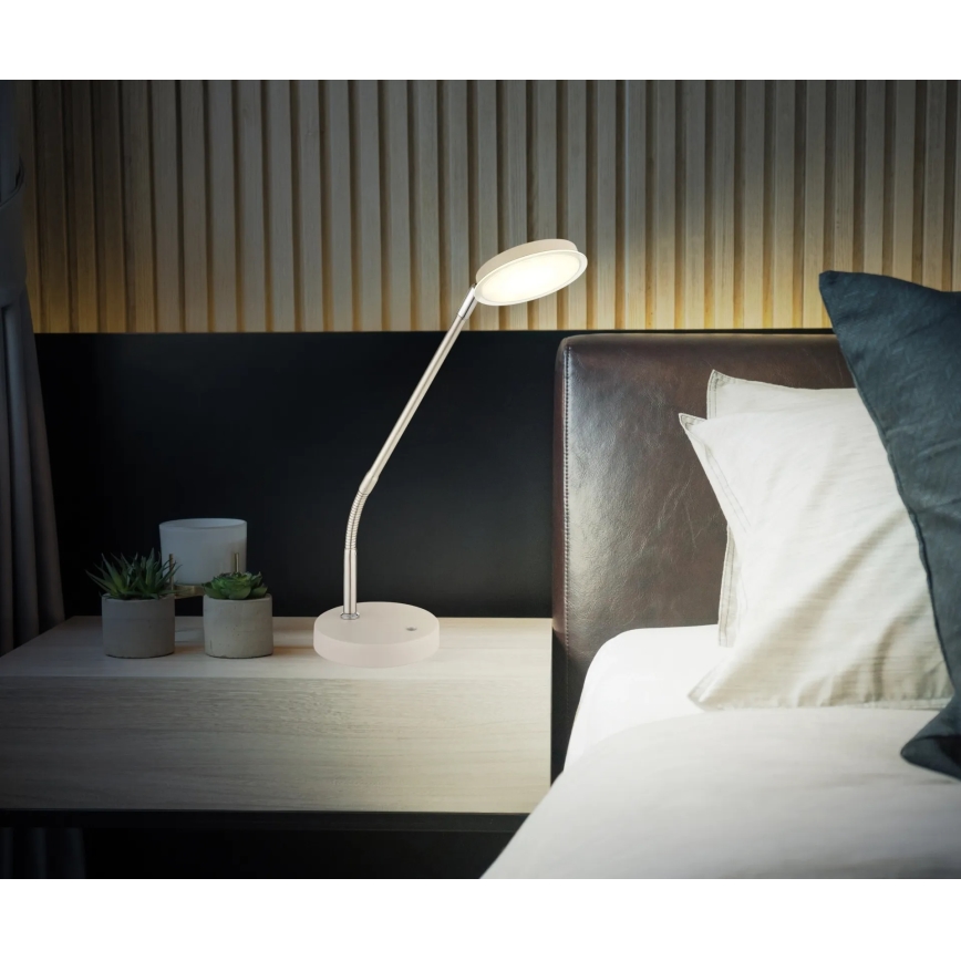 Globo - Dimbare LED-tafellamp met aanraakbediening LED/6,5W/230V 2700/3350/4000K beige