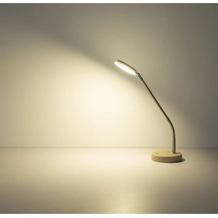 Globo - Dimbare LED-tafellamp met aanraakbediening LED/6,5W/230V 2700/3350/4000K beige