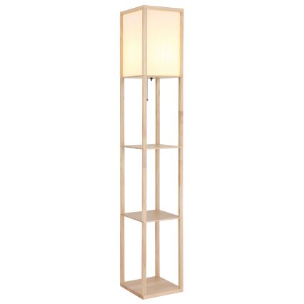 Globo - Vloerlamp 1xE27/60W/230V beige