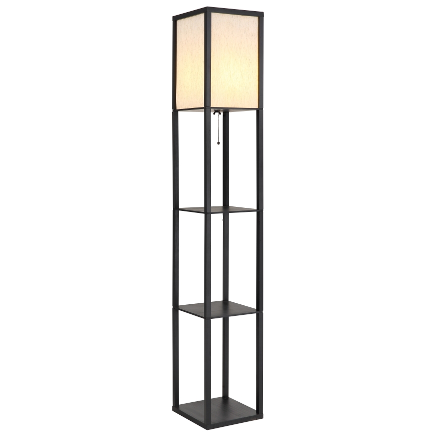 Globo - Vloerlamp 1xE27/60W/230V zwart