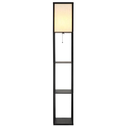 Globo - Vloerlamp 1xE27/60W/230V zwart