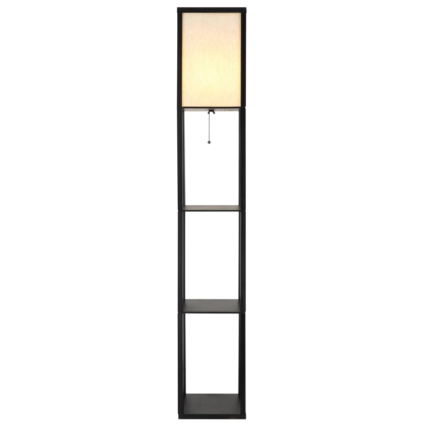 Globo - Vloerlamp 1xE27/60W/230V zwart