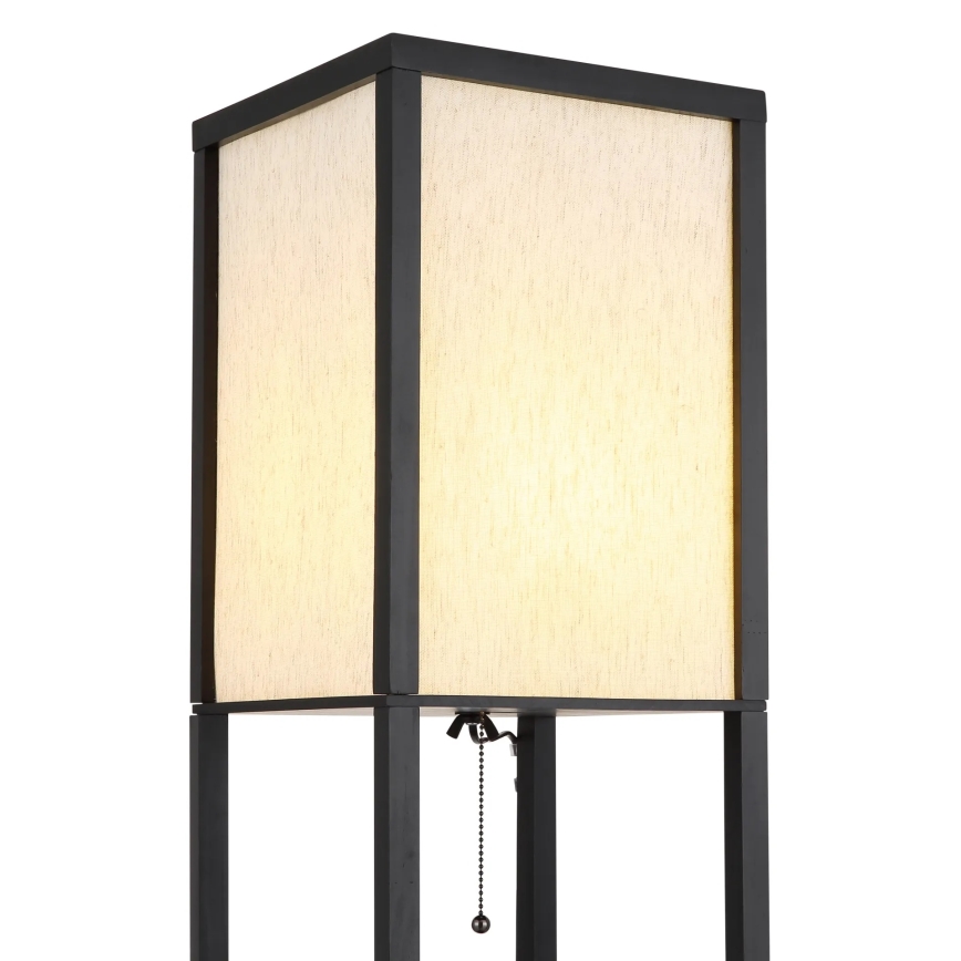 Globo - Vloerlamp 1xE27/60W/230V zwart
