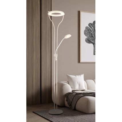Globo - Dimbare LED-vloerlamp LED/20W/230V + LED/4W 3000K