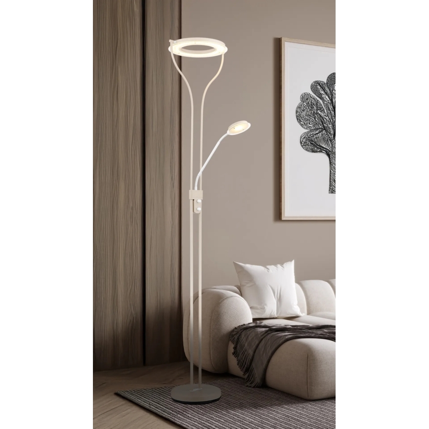 Globo - Dimbare LED-vloerlamp LED/20W/230V + LED/4W 3000K