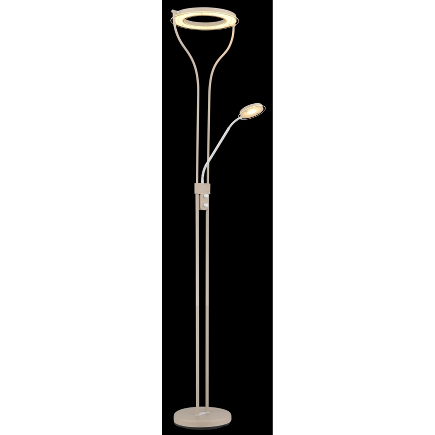 Globo - Dimbare LED-vloerlamp LED/20W/230V + LED/4W 3000K