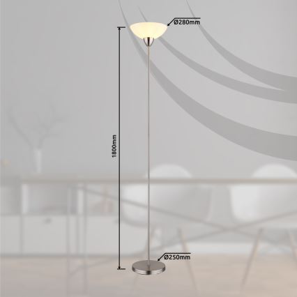 Globo - Vloerlamp 1xE27/60W/230V