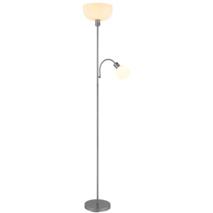 Globo - Staande lamp 1xE27/40W/230V + 1xE14/25W