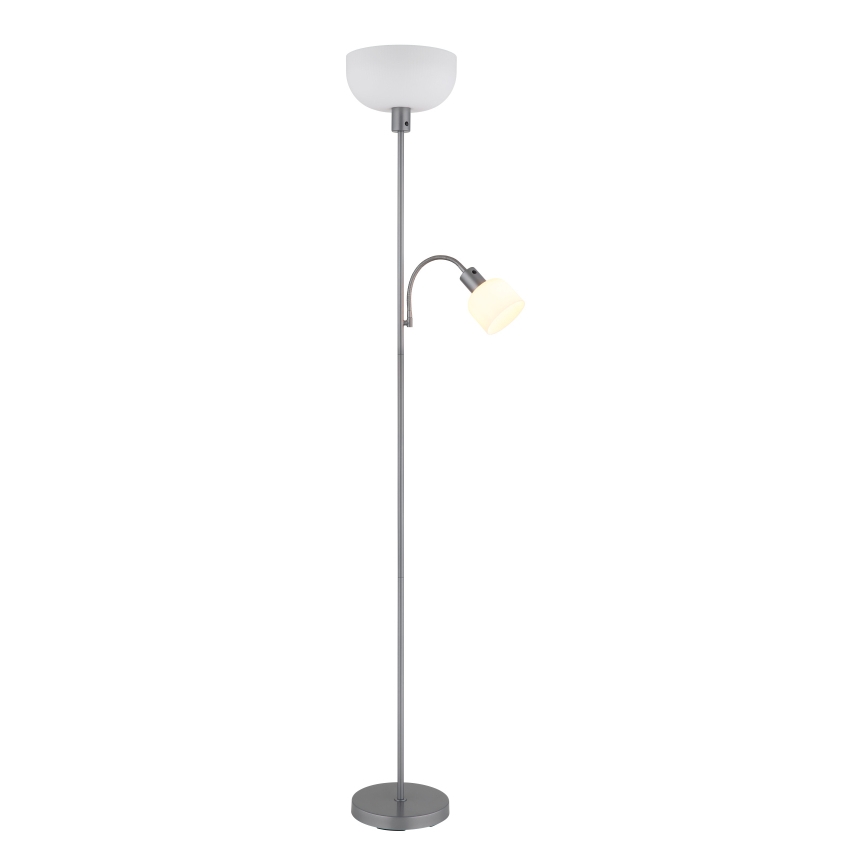 Globo - Staande lamp 1xE27/40W/230V + 1xE14/25W