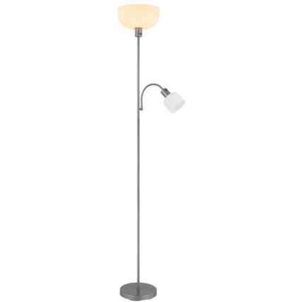 Globo - Staande lamp 1xE27/40W/230V + 1xE14/25W