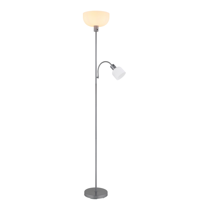 Globo - Staande lamp 1xE27/40W/230V + 1xE14/25W