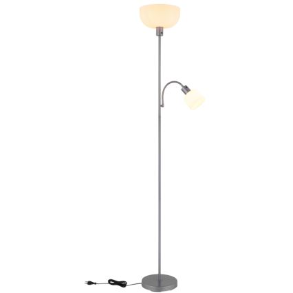 Globo - Vloerlamp 1xE27/40W/230V + 1xE14/25W