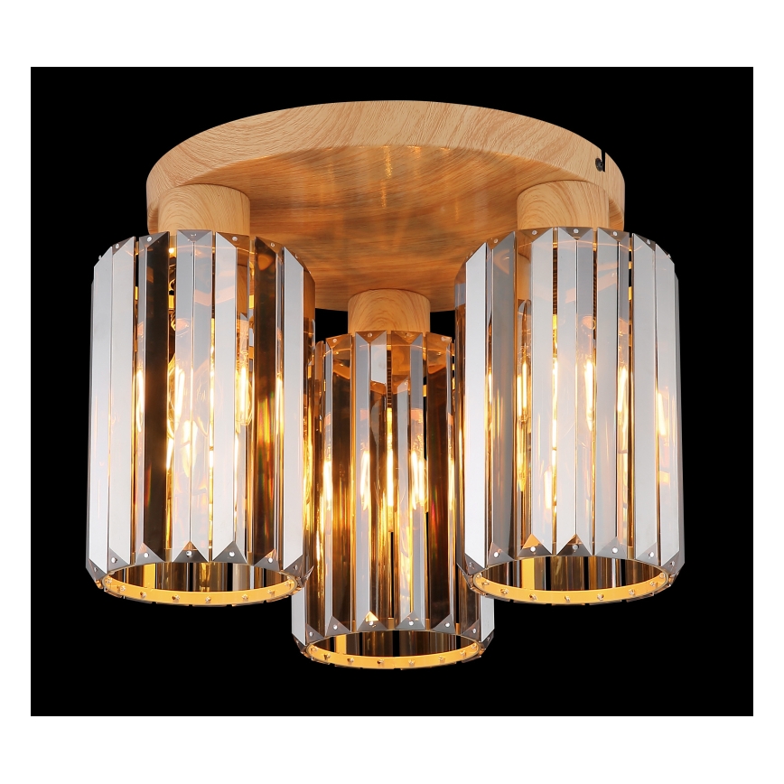 Globo - Plafondlamp 3xE27/60W/230V diameter 35 cm