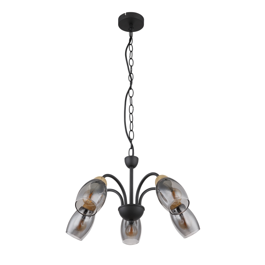 Globo - Hanglamp aan een ketting 5xE14/25W/230V