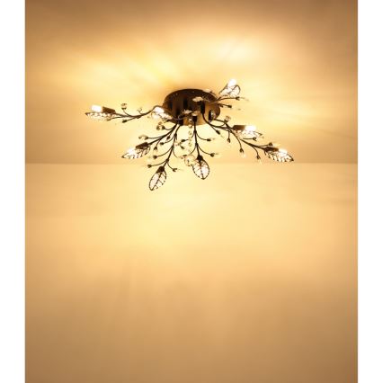 Globo - Plafondlamp 8x G9 / 5 W / 230 V, Ø 76 cm