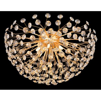 Globo - LED plafondlamp 6xG9/3,5W/230V goudkleurig