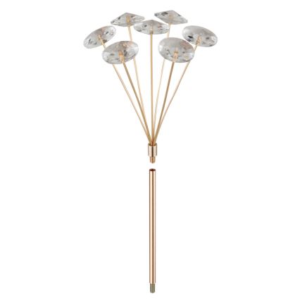 Globo - LED plafondlamp 6xG9/3,5W/230V goudkleurig