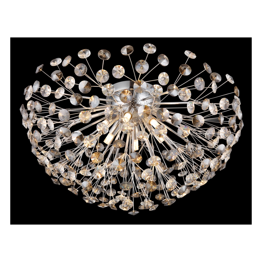 Globo - LED Plafondlamp 6xG9/3,5W/230V diameter 60 cm glanzend chroom