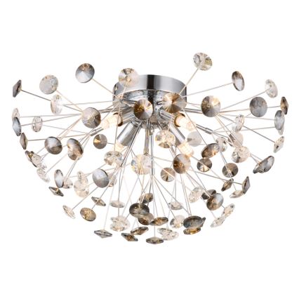 Globo - LED Plafondlamp 4xG9/3,5W/230V diameter 45 cm glanzend chroom