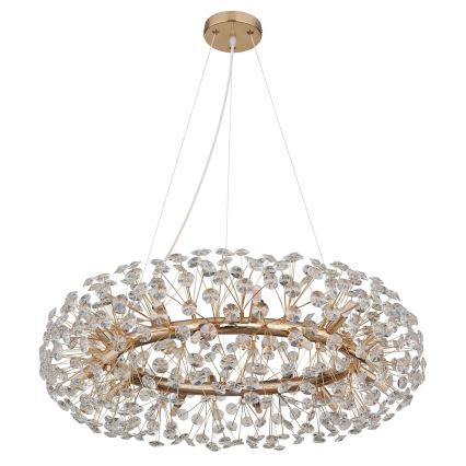 Globo - LED Kristallen hanglamp aan een koord 20xG9/3,5W/230V