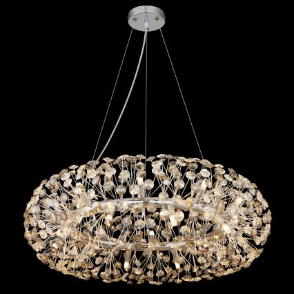 Globo - LED kristallen kroonluchter aan kabel 20xG9/3,5W/230V