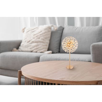 Globo - LED Tafellamp 8xG9/3,5W/230V goud