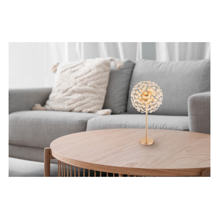 Globo - LED Tafellamp 8xG9/3,5W/230V goud