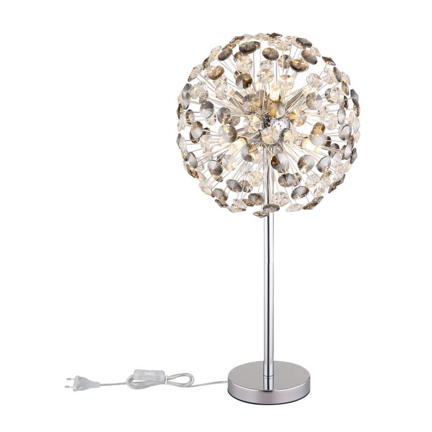 Globo - LED Tafellamp 8xG9/3,5W/230V glanzend chroom