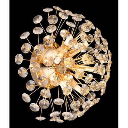 Globo - LED wandlamp 6xG9/3,5W/230V goudkleurig