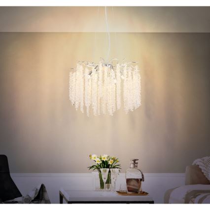 Globo - LED-kroonluchter aan kabel 6xG9/8W/230V