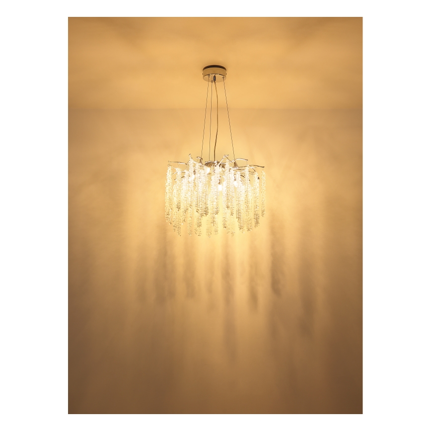 Globo - LED-kroonluchter aan kabel 6xG9/8W/230V