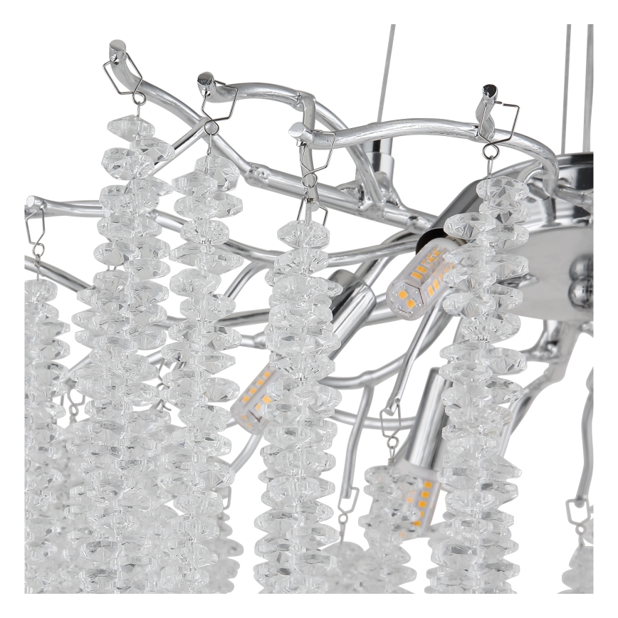 Globo - LED-kroonluchter aan kabel 6xG9/8W/230V