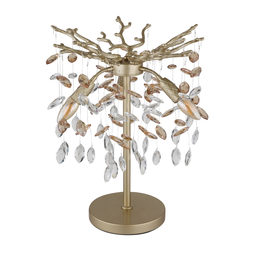 Globo - Gouden tafellamp 3xE14/40W/230V