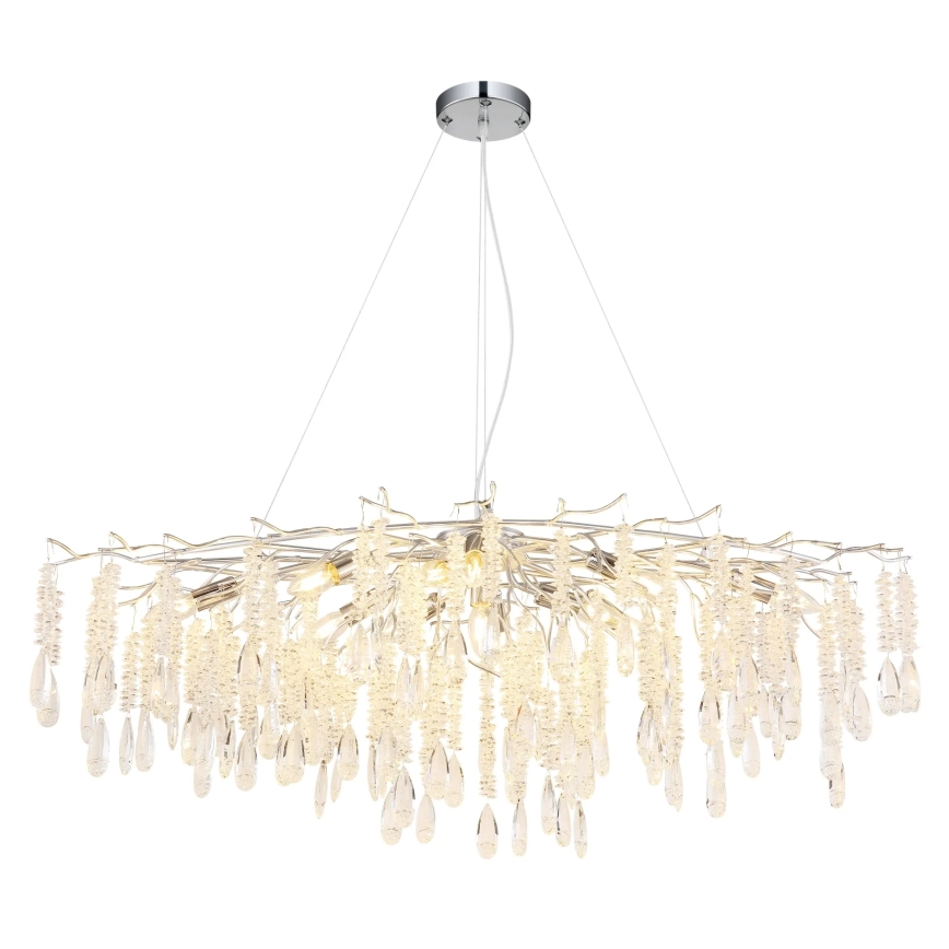 Globo - Kroonluchter met kabel, 12x E14/40W/230V