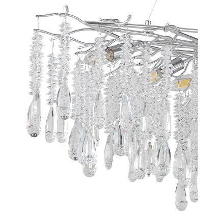 Globo - Kroonluchter met kabel, 12x E14/40W/230V
