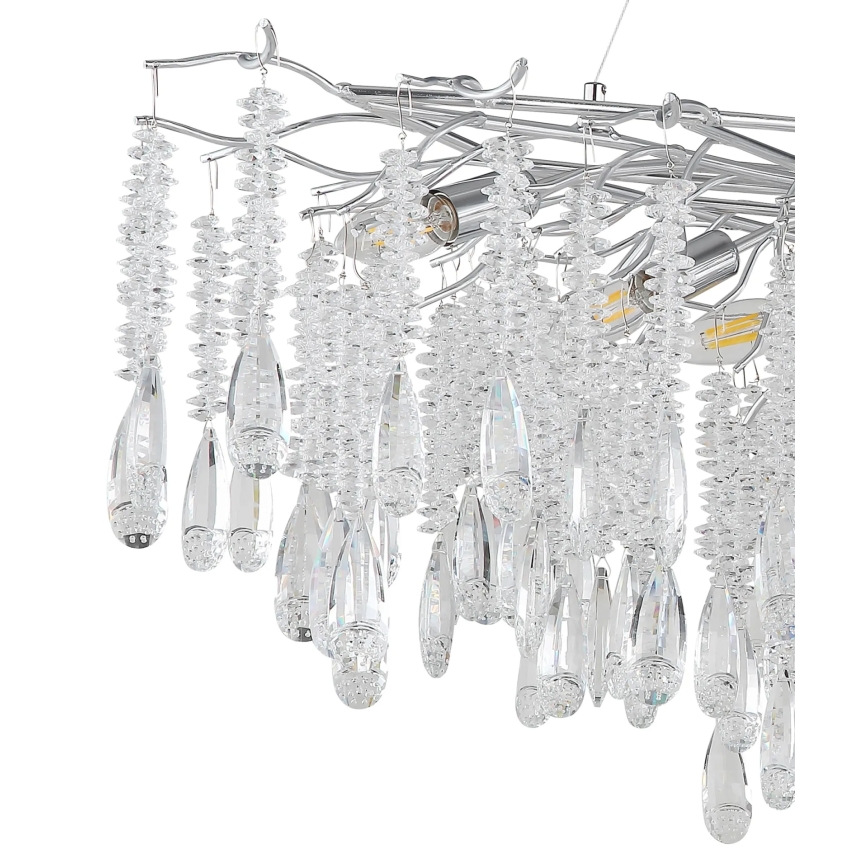 Globo - Kroonluchter met kabel, 12x E14/40W/230V