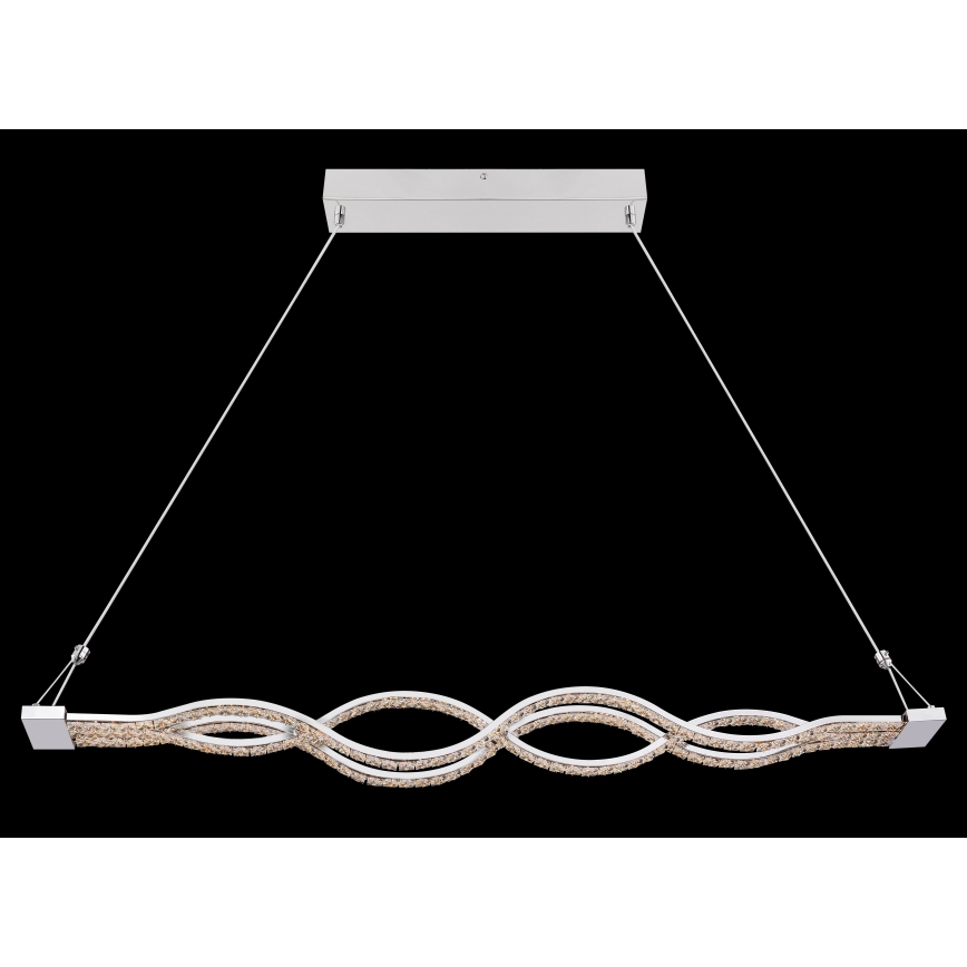 Globo - Dimbare LED-hanglamp met kabel LED/30W/230V + afstandsbediening