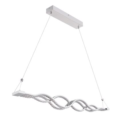 Globo - Dimbare LED-hanglamp met kabel LED/30W/230V + afstandsbediening