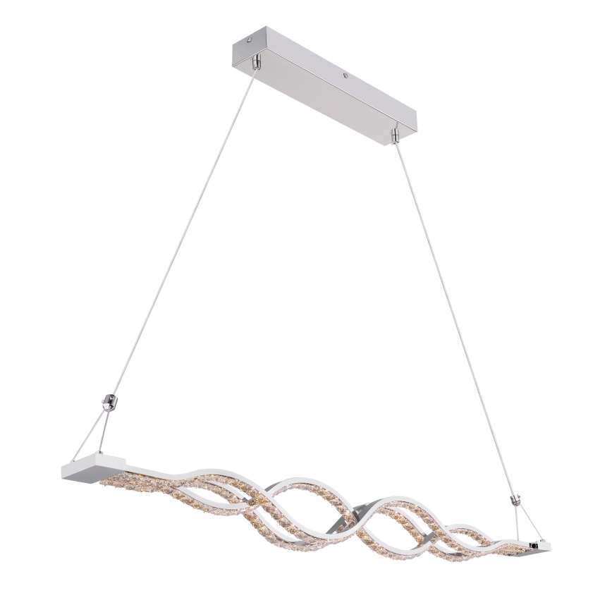 Globo - Dimbare LED-hanglamp met kabel LED/30W/230V + afstandsbediening