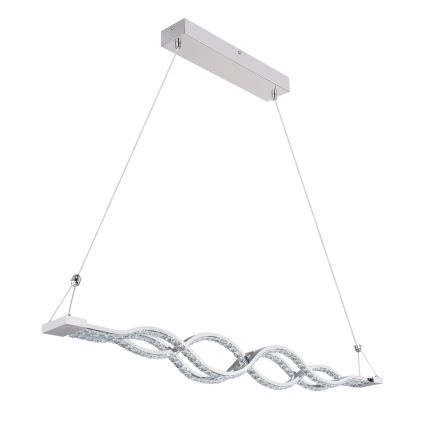 Globo - Dimbare LED-hanglamp met kabel LED/30W/230V + afstandsbediening