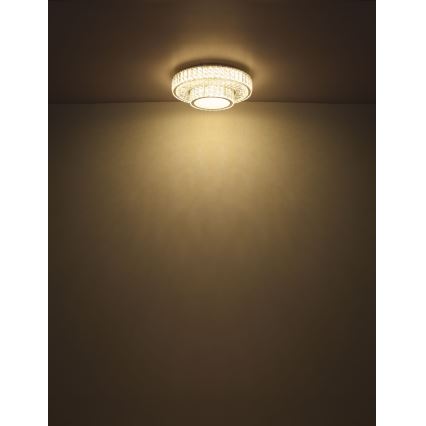 Globo - Dimbare LED plafondlamp LED/50W/230V 2700-6000K diameter 50 cm + afstandsbediening