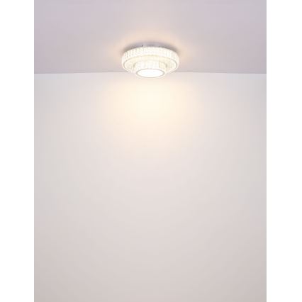 Globo - Dimbare LED plafondlamp LED/50W/230V 2700-6000K diameter 50 cm + afstandsbediening