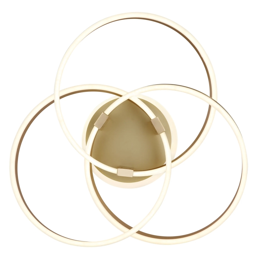 Globo - dimbare LED-plafondlamp LED/56W/230V 2700-6000K 57,5x60 cm goudkleurig + afstandsbediening