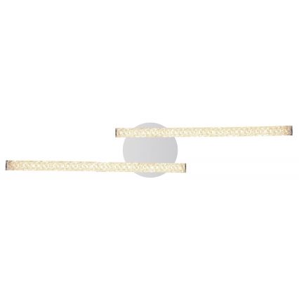 Globo - Badkamer LED Hanglamp voor Oppervlak Montage 2xLED/6W/230V IP44