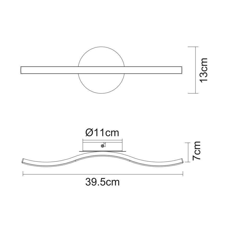 Globo - LED Plafondlamp LED/6W/230V
