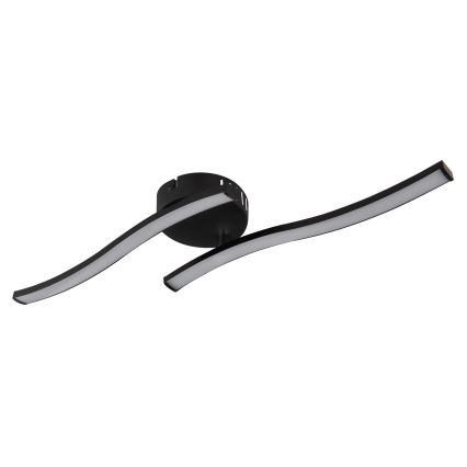 Globo - LED Bevestigde Hanglamp LED/12W/230V 3000K zwart