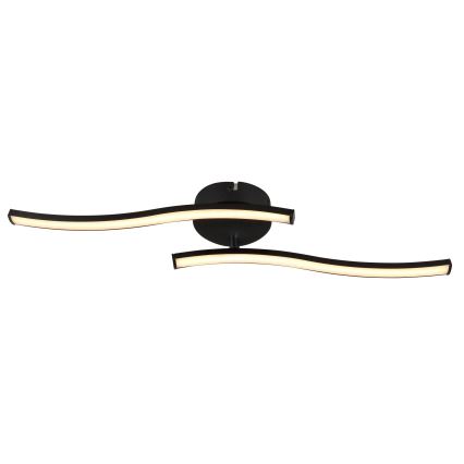 Globo - LED Bevestigde Hanglamp LED/12W/230V 3000K zwart