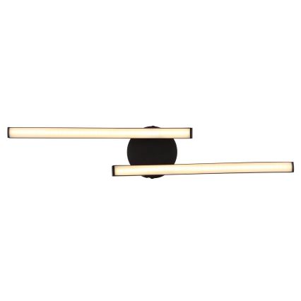 Globo - LED Bevestigde Hanglamp LED/12W/230V 3000K zwart