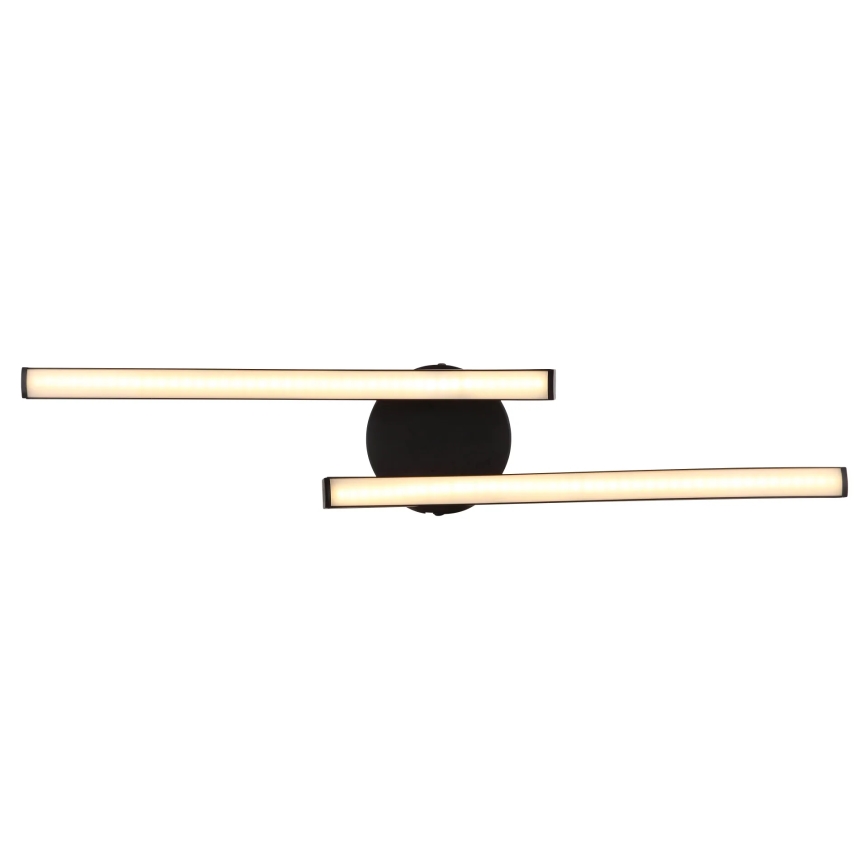 Globo - LED Bevestigde Hanglamp LED/12W/230V 3000K zwart