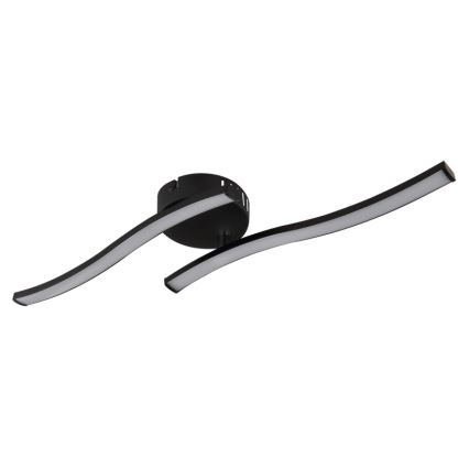 Globo - LED Plafondlamp 2xLED/6W/230V zwart
